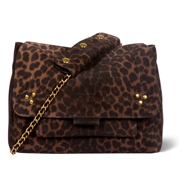 Borsa Lulu M Leopard | Marrone