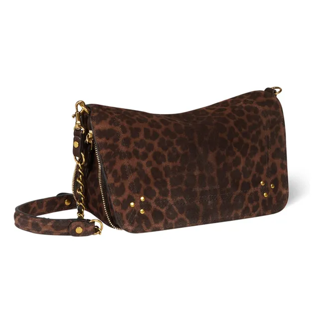 Bobi S Leopard bag | Brown