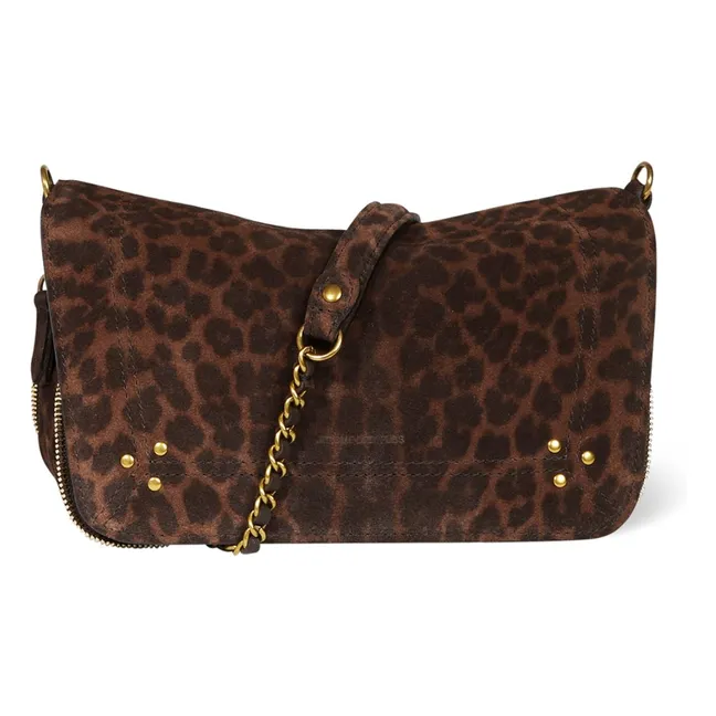 Bobi S Leopard bag | Brown