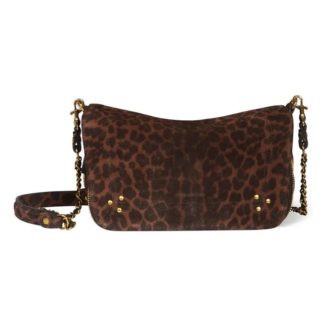 Bobi S Leopard bag | Brown
