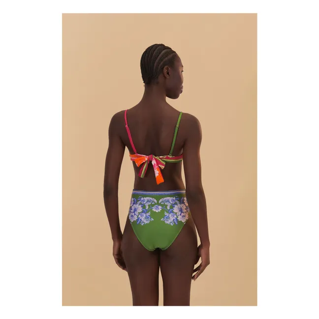 Fondo bikini Eleganza floreale | Rosa