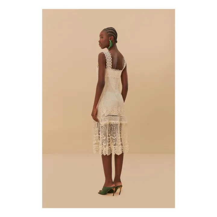 Robe Nautical Guipure | Blanc cassé- Image produit n°1