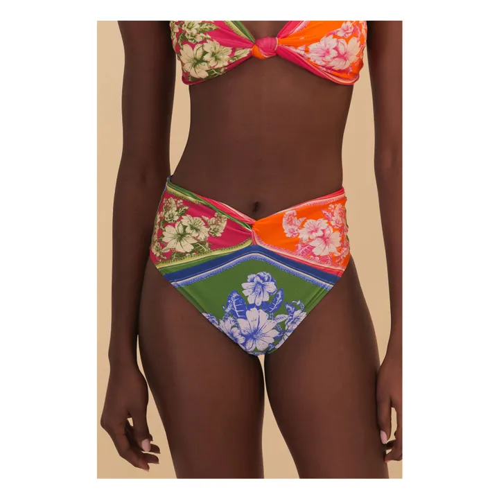 Bas de Maillot Floral Elegance | Rose- Image produit n°3
