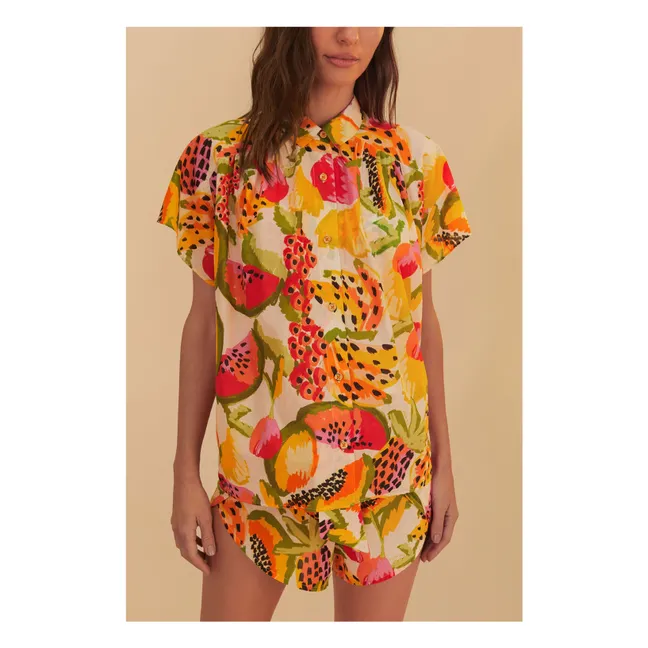Camicia Fruit Paradise | Bianco