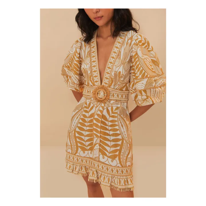 Robe Lace Nature Lin | Beige- Image produit n°1