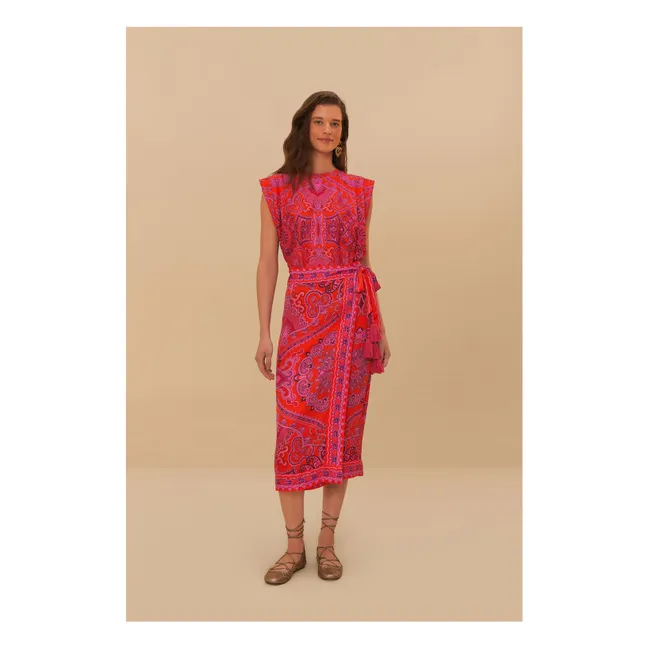 Camiseta Paisley | Rojo