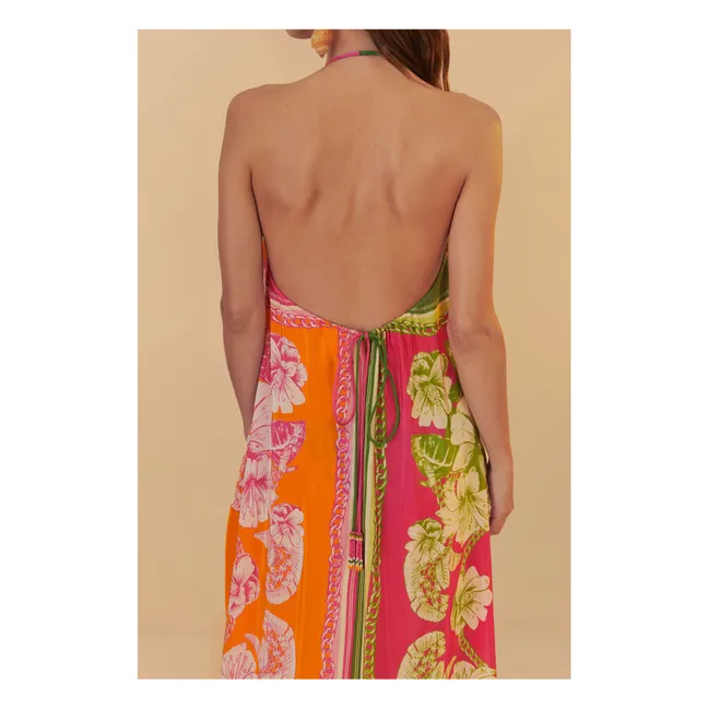 Vestido Floral Elegance | Rosa