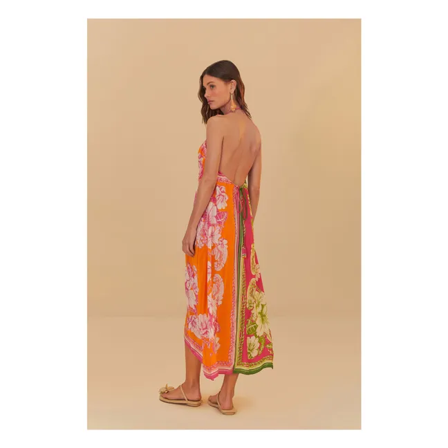 Vestido Floral Elegance | Rosa