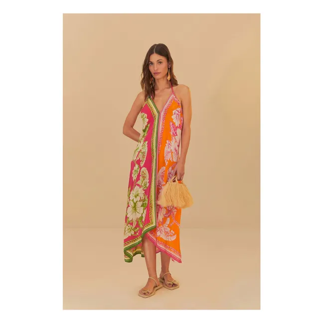 Vestido Floral Elegance | Rosa