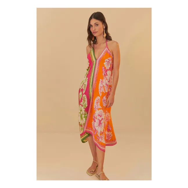 Vestido Floral Elegance | Rosa