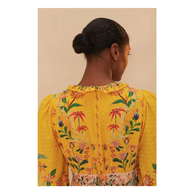 Delicate Flowers dress | Yellow
