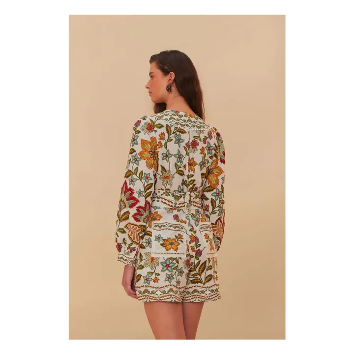 Mono de lino Botanicals | Blanco Roto- Imagen del producto n°1