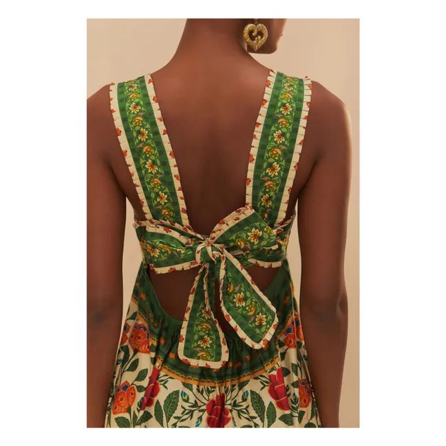 Vestido Garden Tapestry | Verde