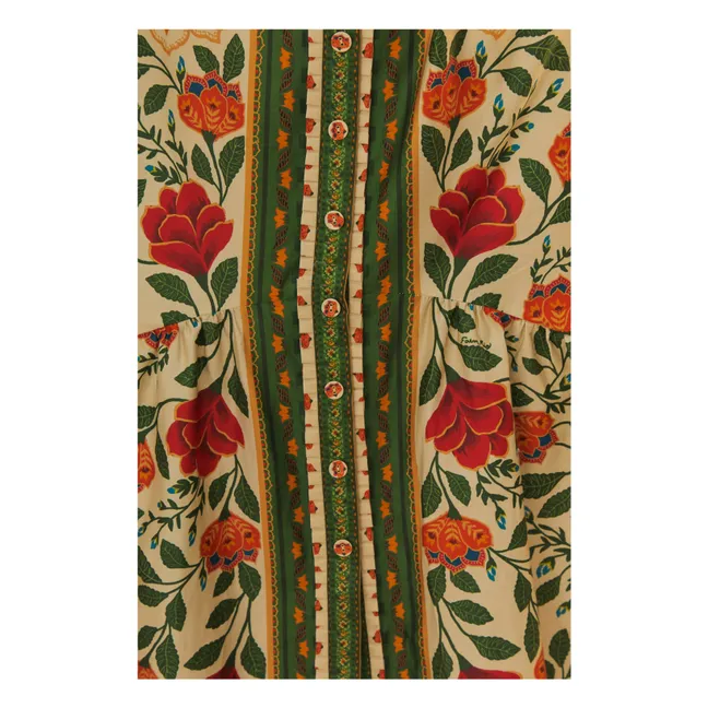 Vestido Garden Tapestry | Verde