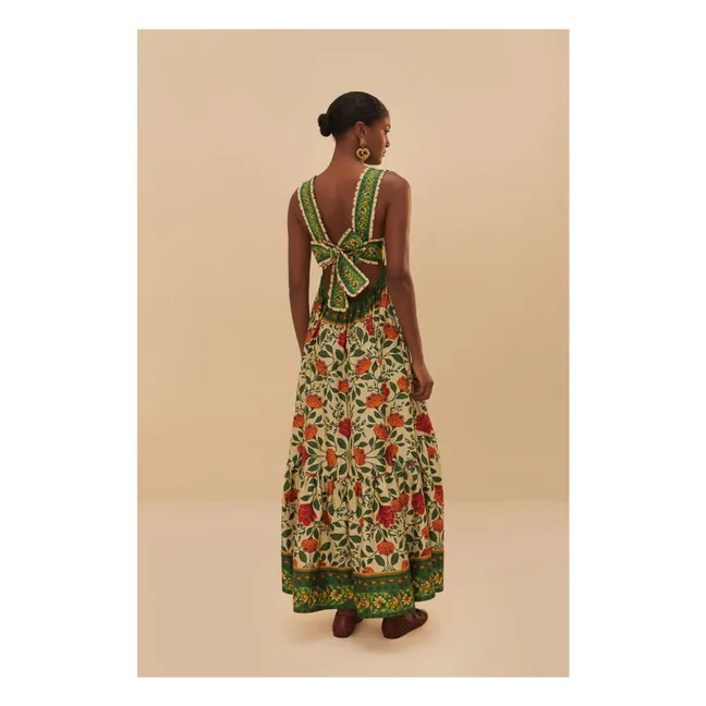 Vestido Garden Tapestry | Verde