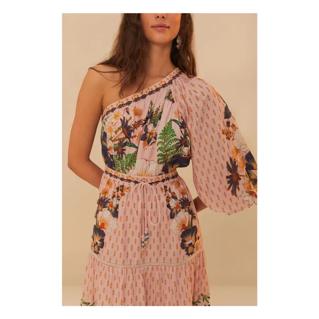 Maxivestido The Dream Garden | Rosa