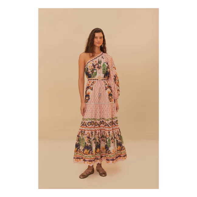 Maxivestido The Dream Garden | Rosa