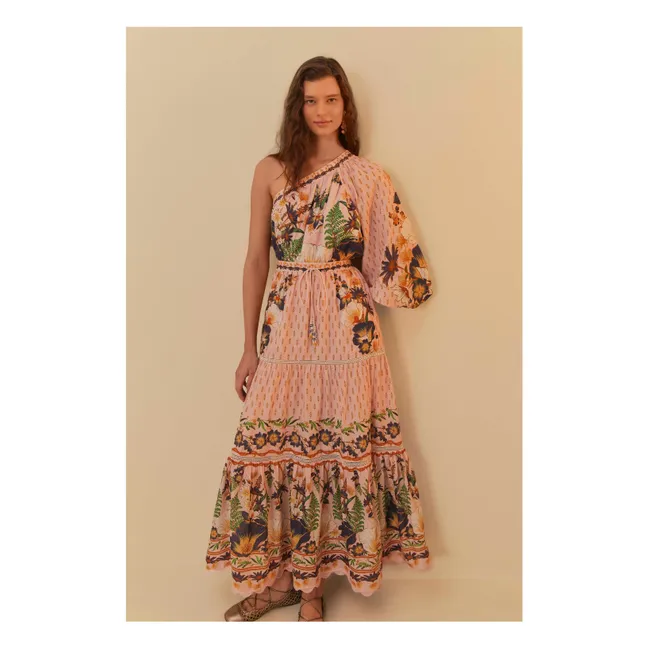 Maxivestido The Dream Garden | Rosa