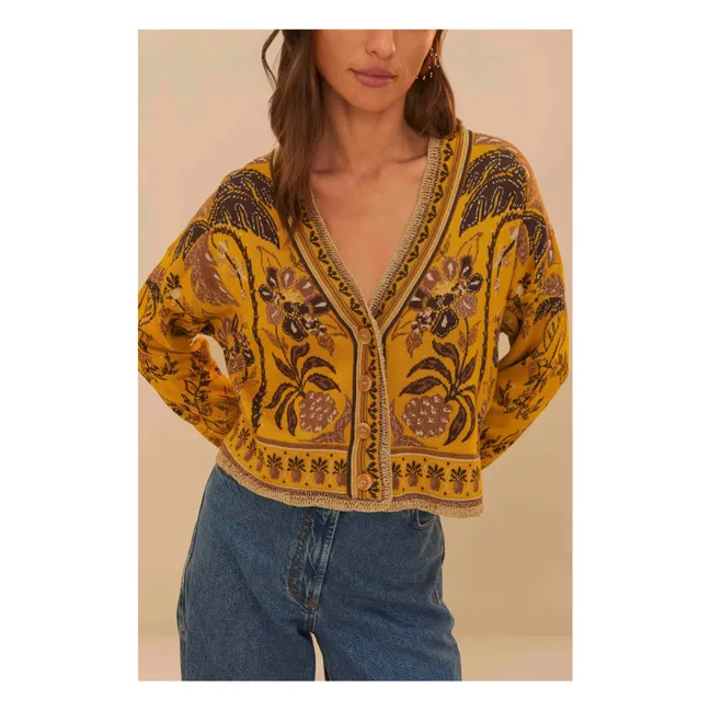 Golden Oasis vest | Yellow