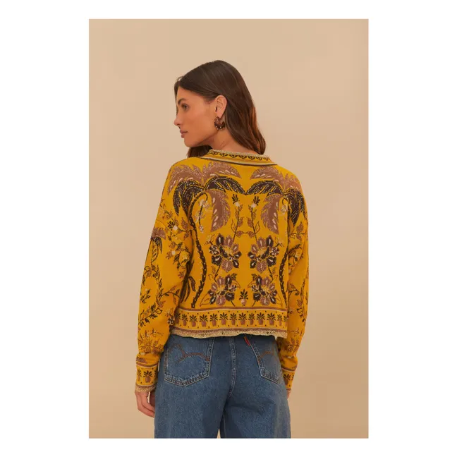Golden Oasis vest | Yellow