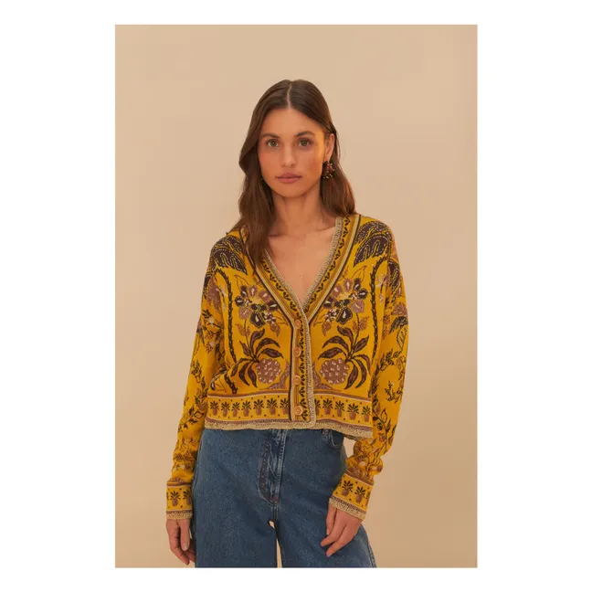 Golden Oasis vest | Yellow