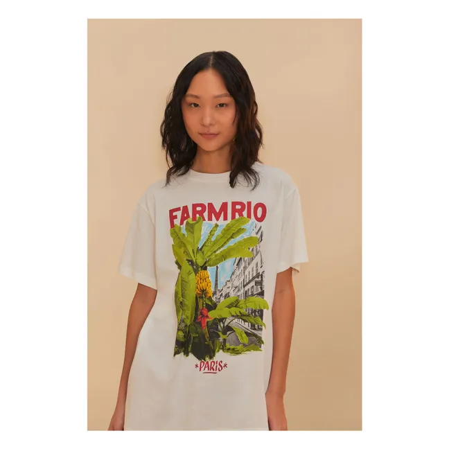 De Brasil al mundo Camiseta | Blanco Roto