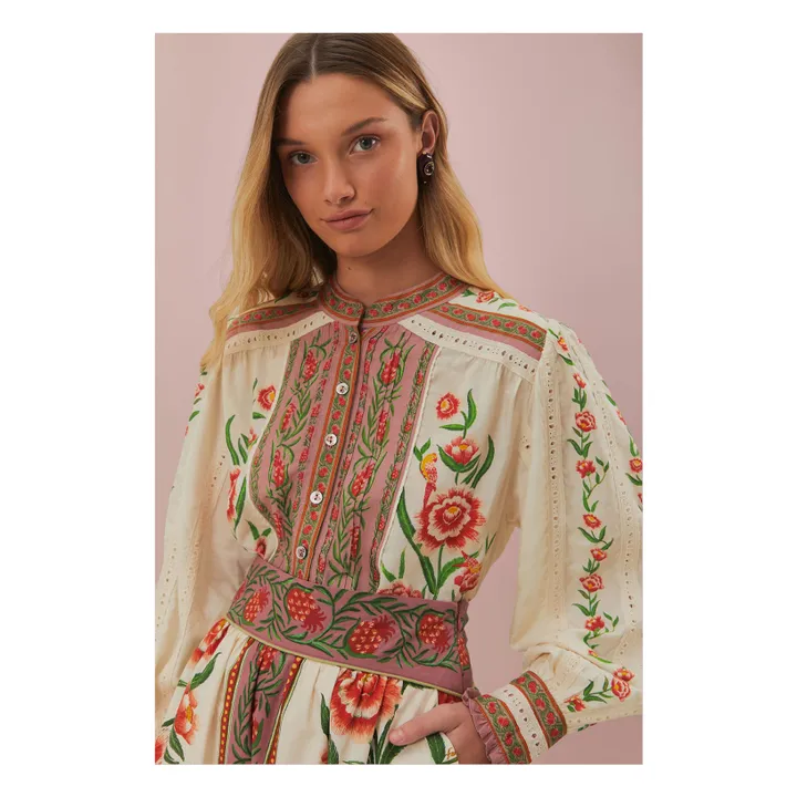 Blusa Ainika | Blanco Roto- Imagen del producto n°1