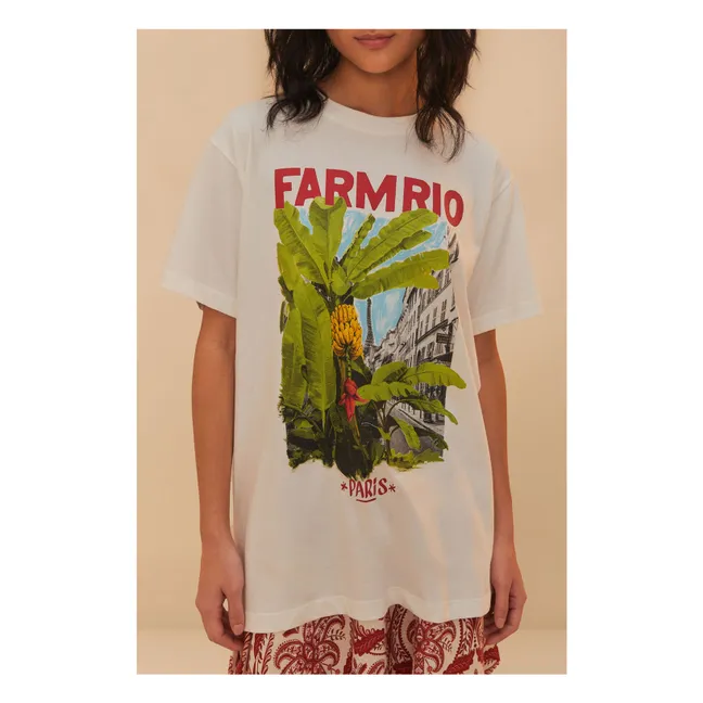 De Brasil al mundo Camiseta | Blanco Roto