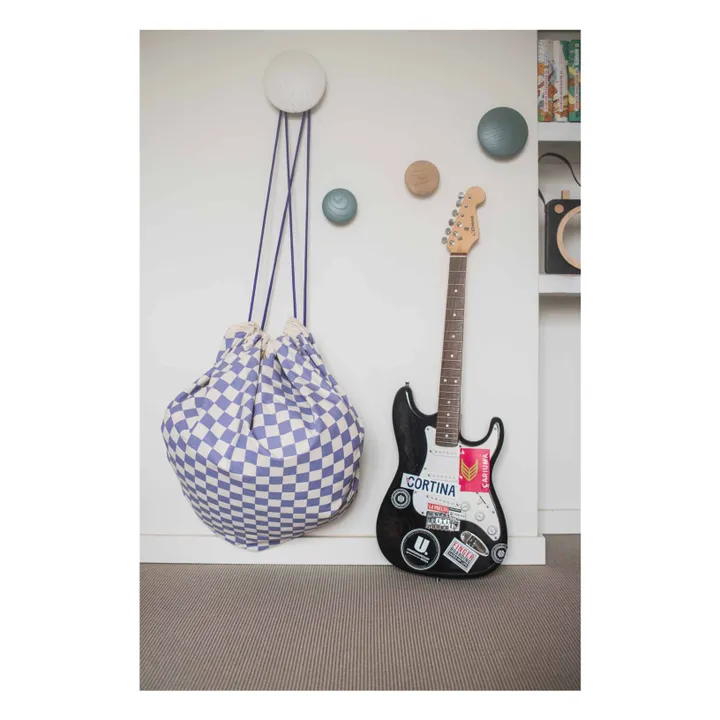 Bolsa de juego/alfombrilla - Vichy | Violeta- Imagen del producto n°1