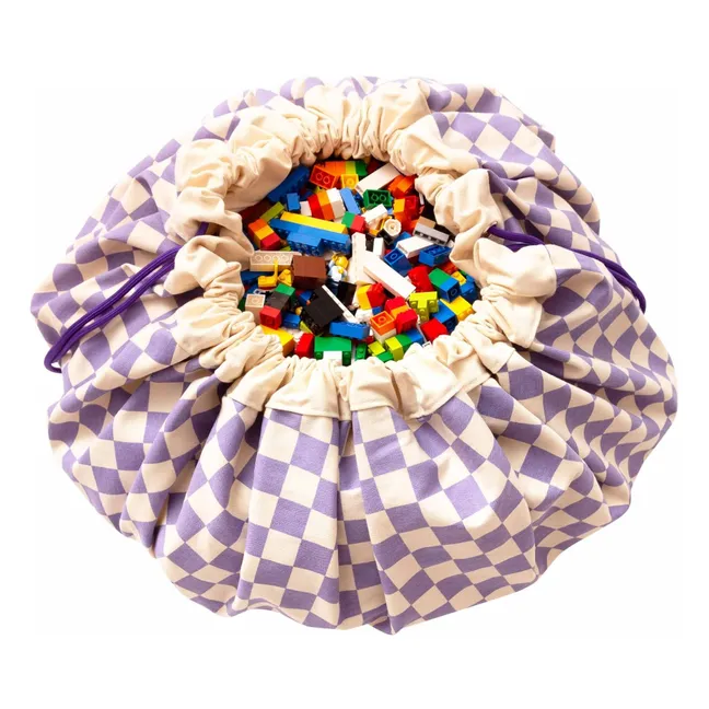 Tasche/Spielmatte - Vichy | Violett