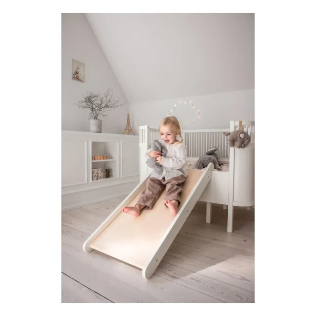 Cama tobogán 2 en 1 | Blanco