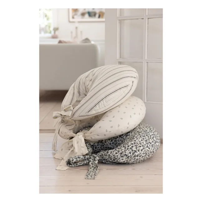 Almohada de lactancia Cream Stripe | Beige