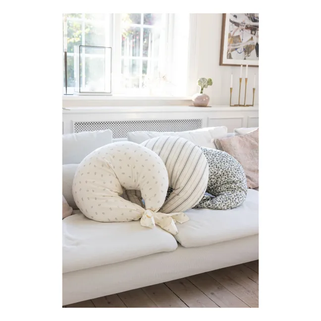 Almohada de lactancia Cream Stripe | Beige