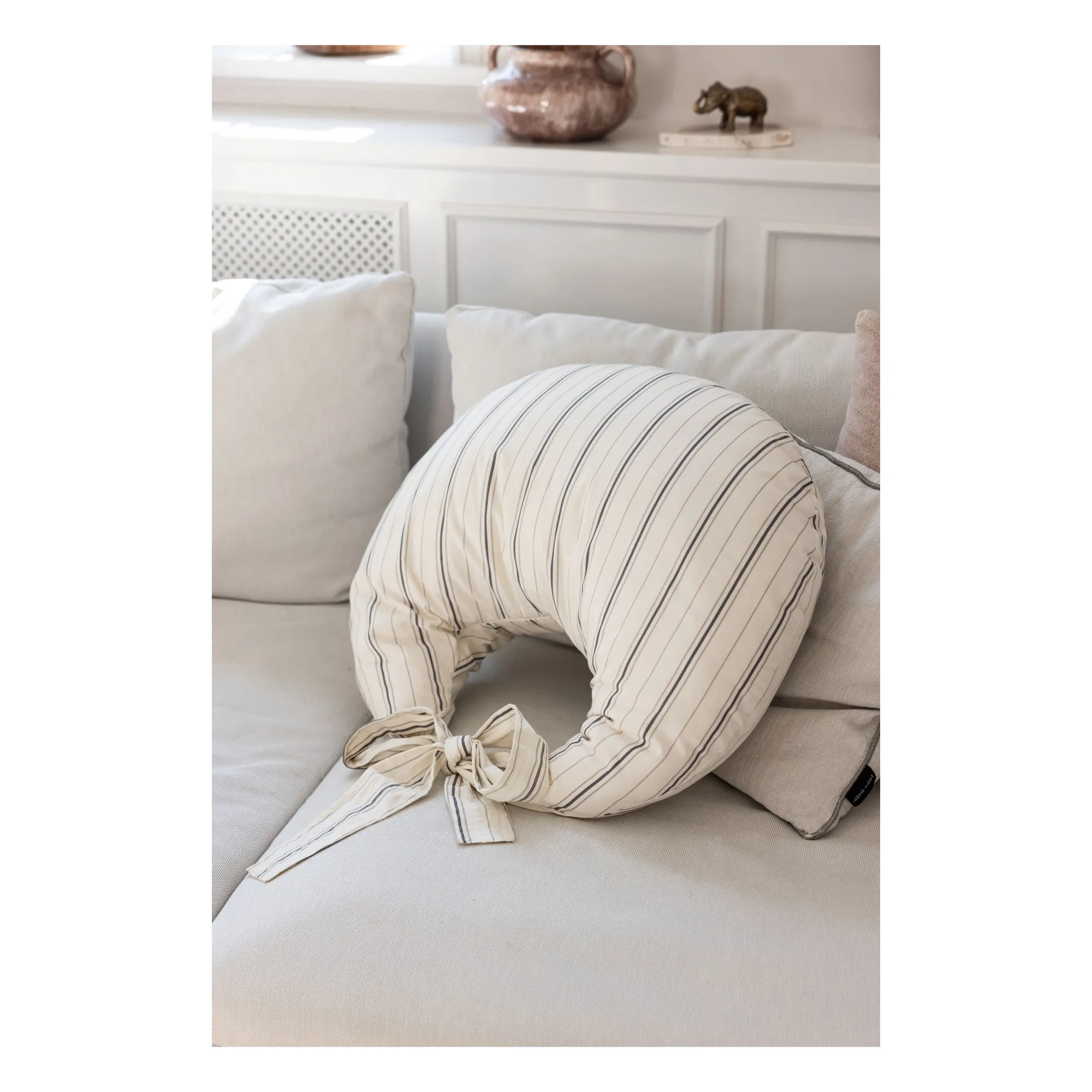Sebra - Coussin d'allaitement Cream Stripe (Sebra) - Image 2