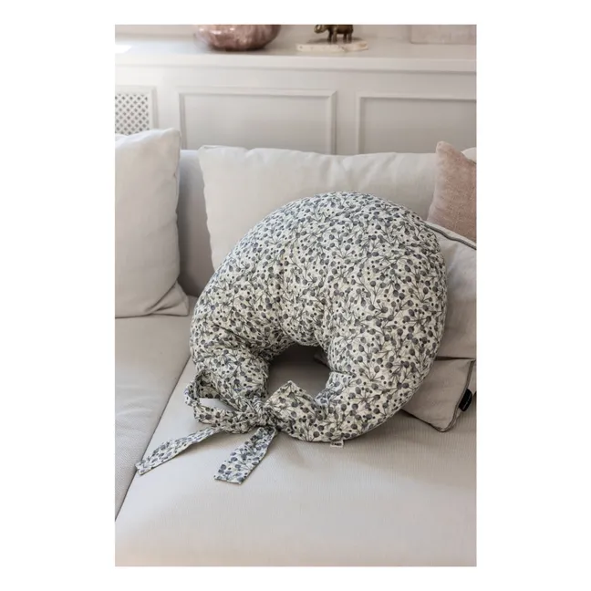 Coussin d'allaitement Blue Olive | Bleu
