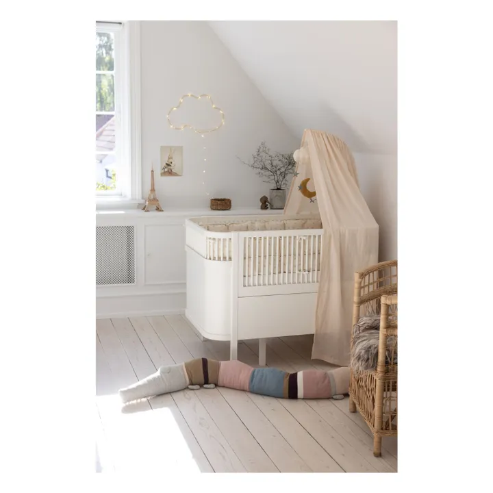 Coussin Crocodile | Rose- Image produit n°1