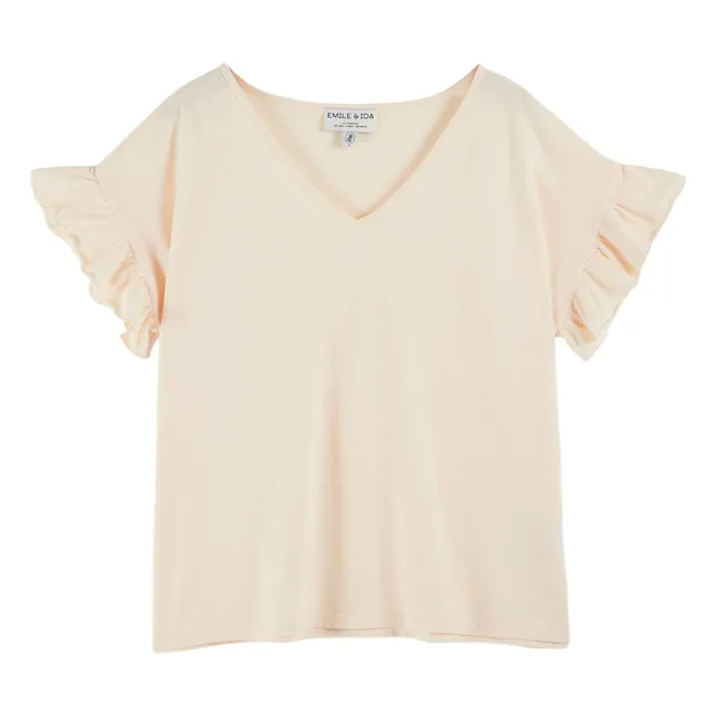Babio Organic Cotton T-shirt | Cream