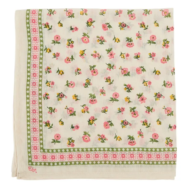 Bufanda Floresco | Crema