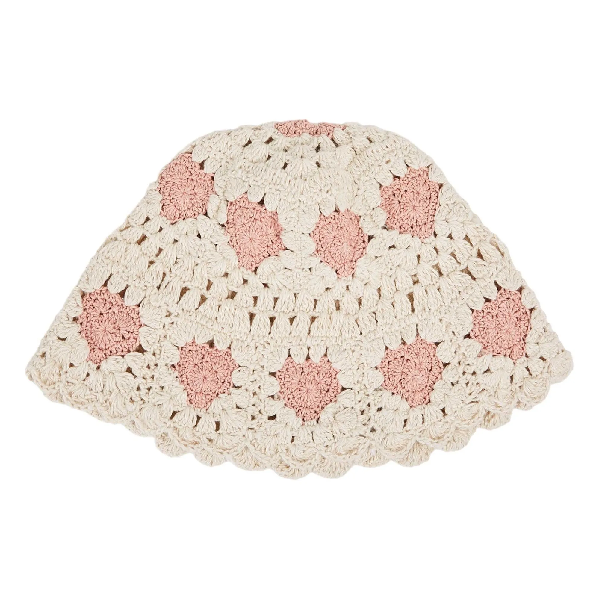Emile Et Ida Ecru Bob Coeur Crochet
