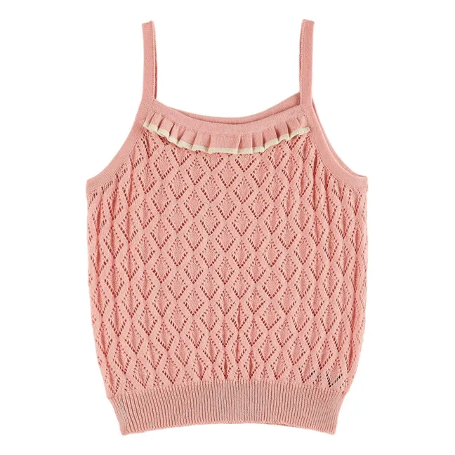 Débardeur Tricot | Rose