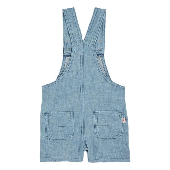 Latzhose Chambray | Hellblau