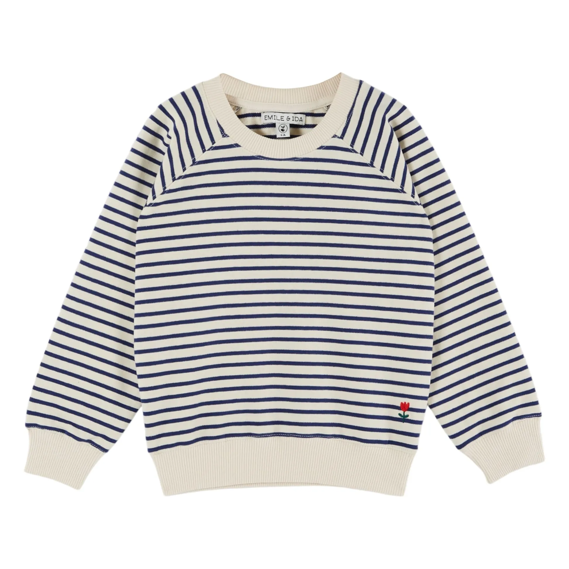 Emile Et Ida Navy Blue Sweat Stripes