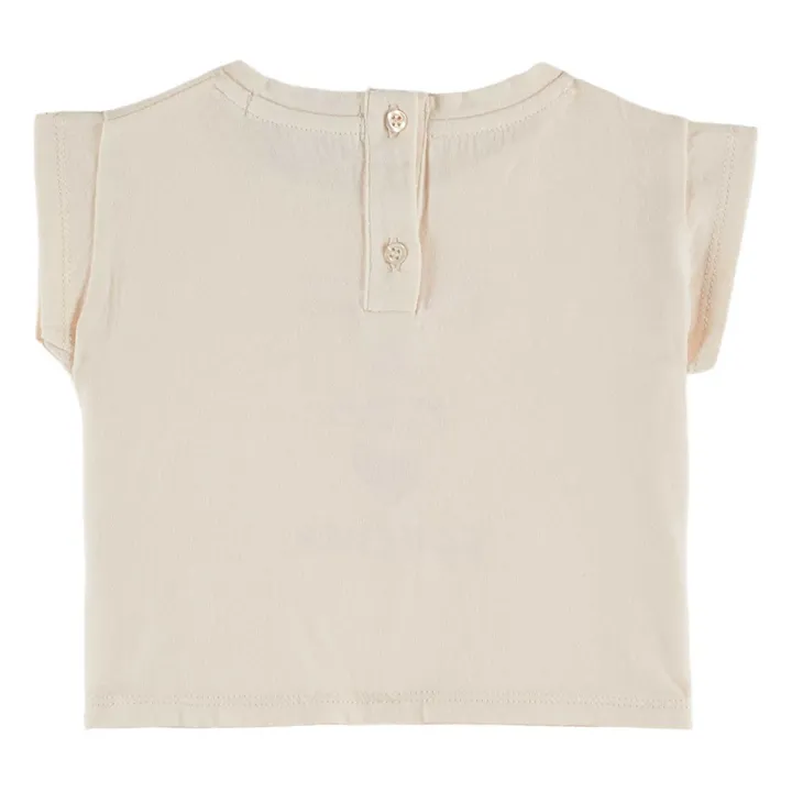 T-Shirt Fête des Mères Coton Bio | Crème- Image produit n°1