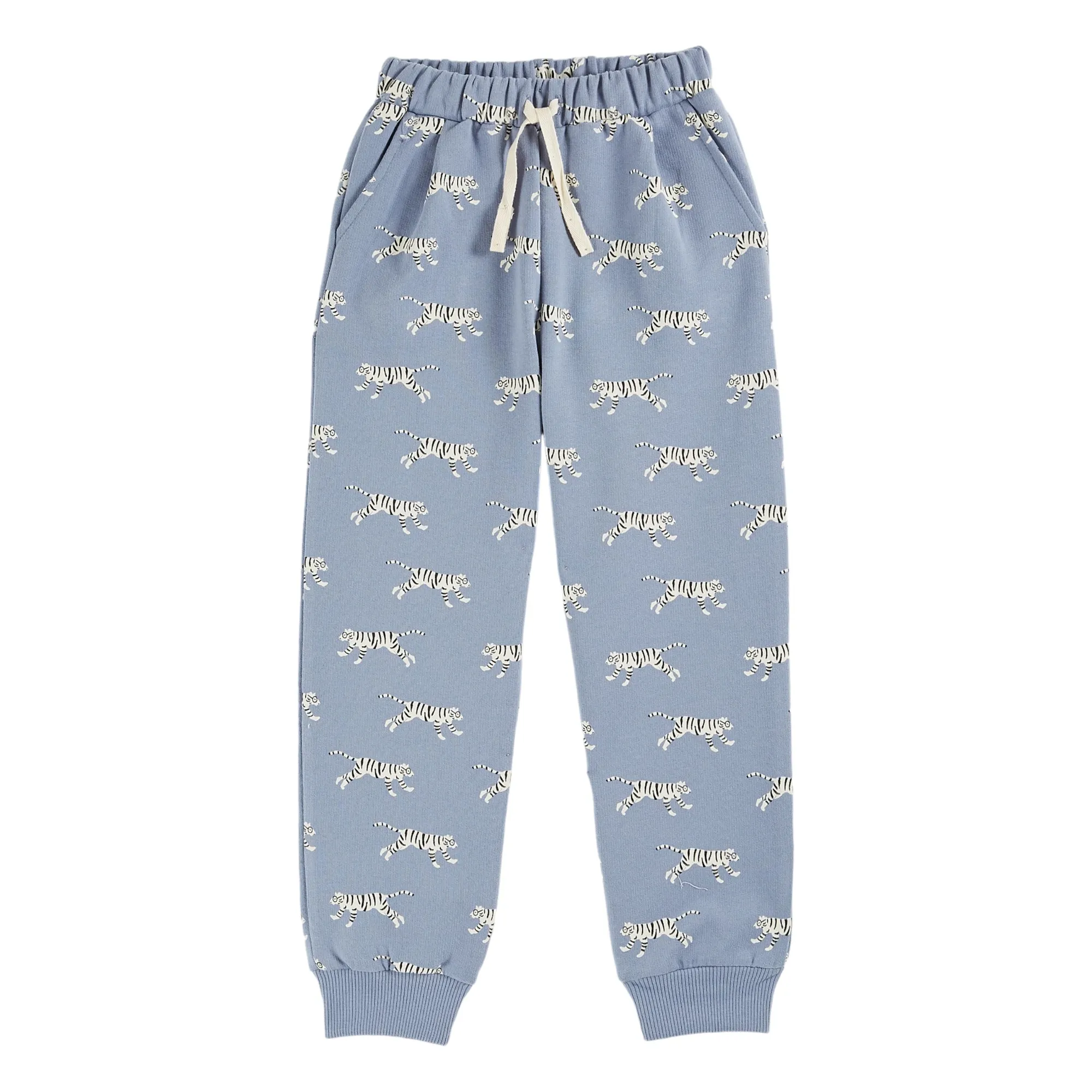 Jogger Tigre Coton Bio | Lavande- Image produit n°3