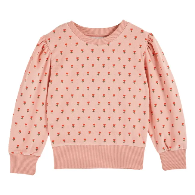 Sweat Petite Tulipe Eponge | Rose
