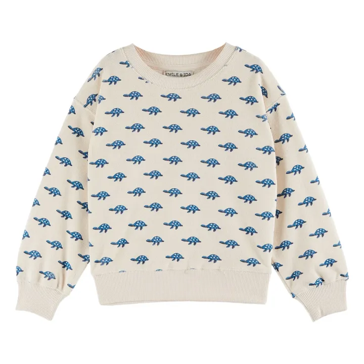 Sponge Turtle Sweatshirt | Ecru- Product image n°1
