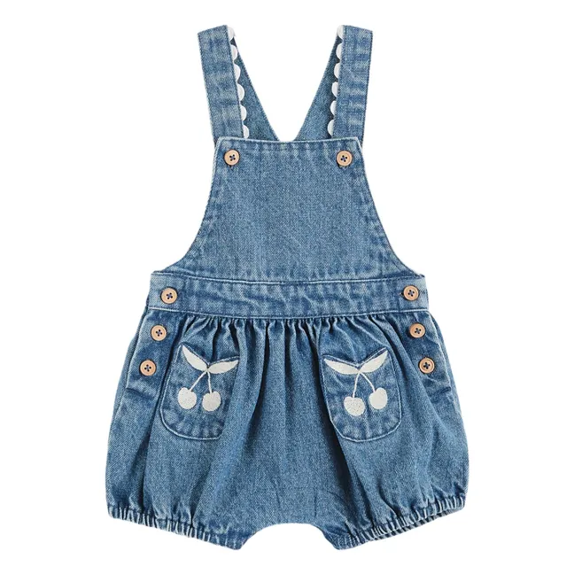 Cherry romper | Denim