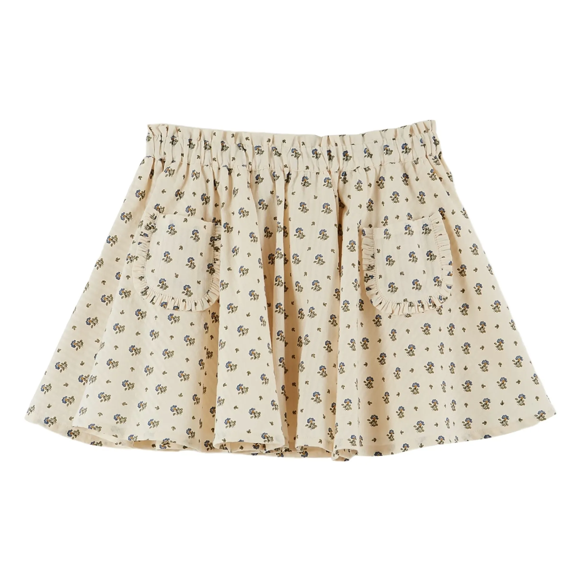 Emile Et Ida Ecru Iris Skirt