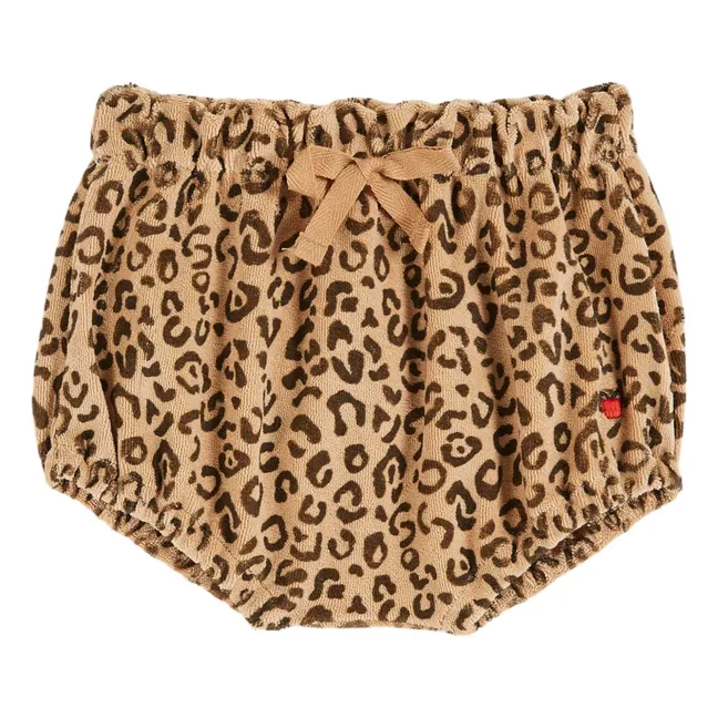 Leopard Sponge Bloomer | Beige