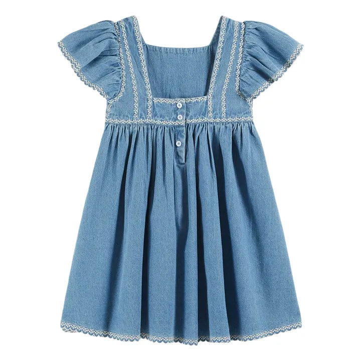 Besticktes Denim-Kleid | Denim- Produktbild Nr. 3
